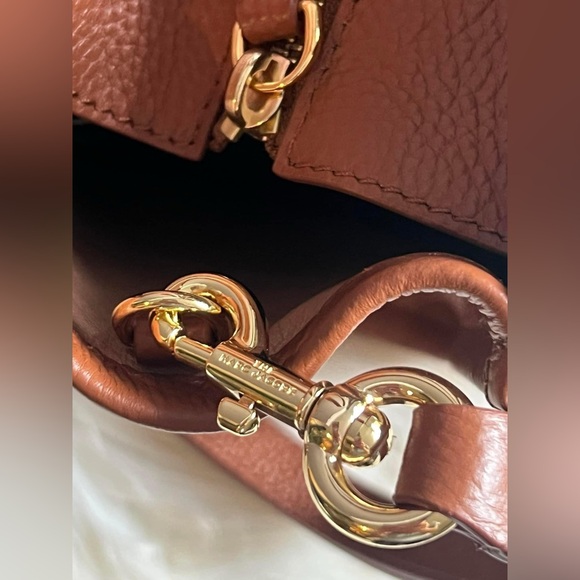 💰SOLD - H009L01SP21 - Marc Jacobs The Leather Small Tote Bag - Picture 4 of 16